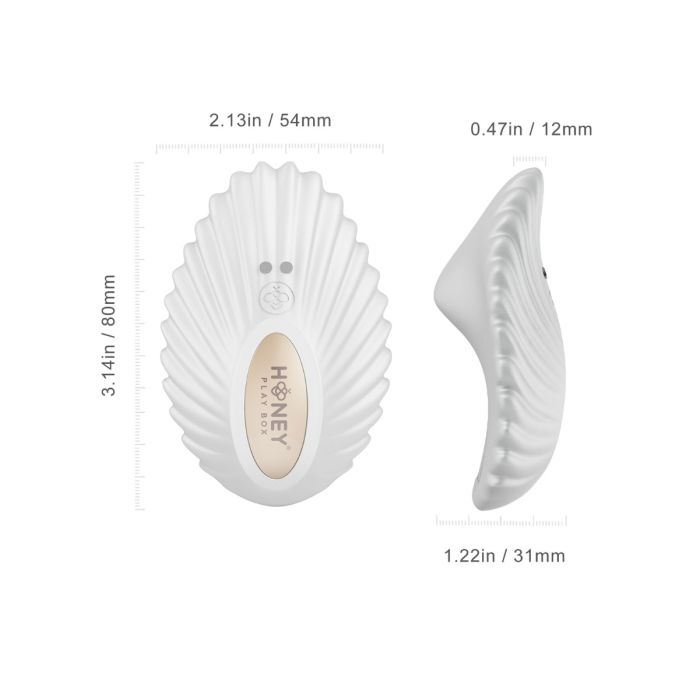 Pearl 2 App-Controlled Panty Vibrator - White