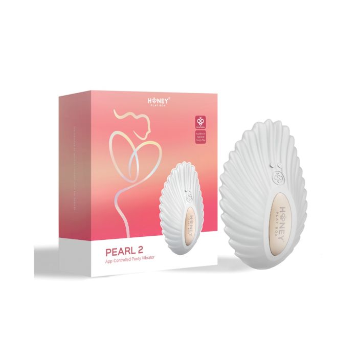 Pearl 2 App-Controlled Panty Vibrator - White