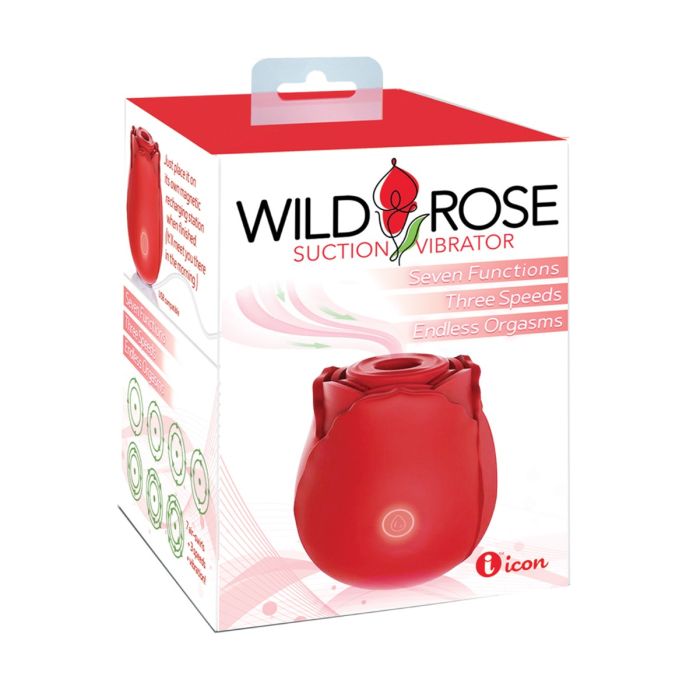 Wild Rose Classic Vibrator - Red